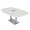 Skutchi Designs 45 in W, 72 in L, 29 in H, Engineered Wood Top, White HAR-ABOT-46X72-DOU-ELEC-WHCYPRESS - alternate 1